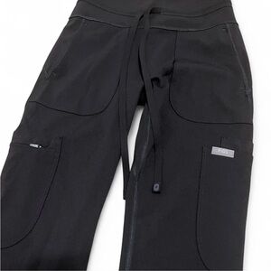 Figs Black Scrub Leggings